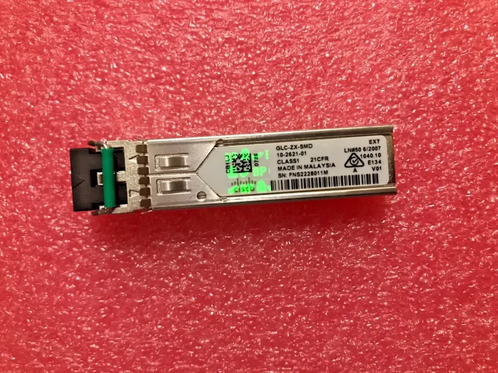 Cisco GLC-ZX-SM original 1000BASE-ZX Gigabit Ethernet 70-80KM