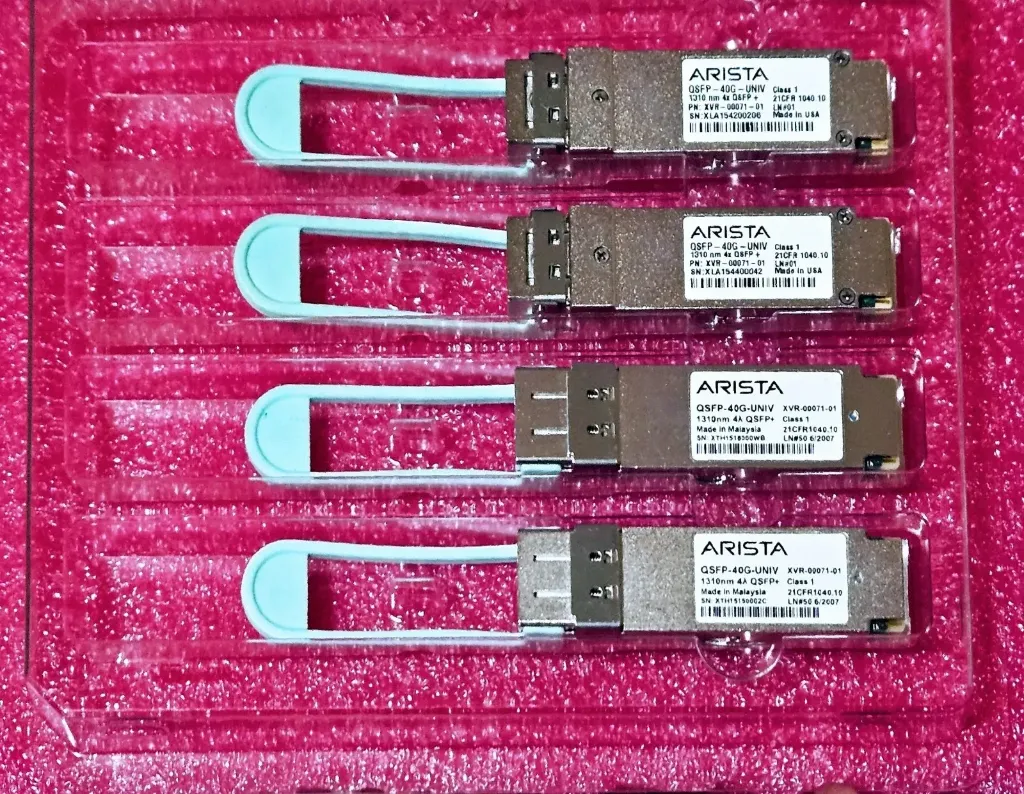 Arista QSFP-40G-UNIV XVR-00071-01 1310nm SMF LC