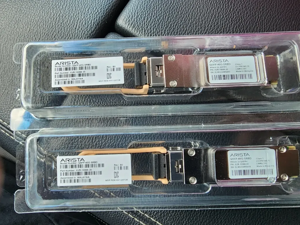 ARISTA NETWORKS QSFP-40G-SR BD QSFP 850NM 40 GBASE