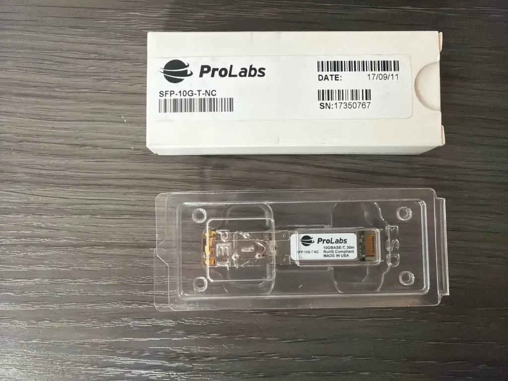 Prolabs 10gbase-T Sfp+ Rj45 SFP-10g-T-C for Cisco/Microtik/D-Link Etc