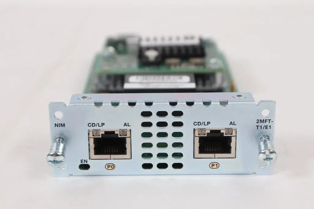 Cisco Nim-2mft-T1/E1 1-Port Voice and Wan Network Interface Module
