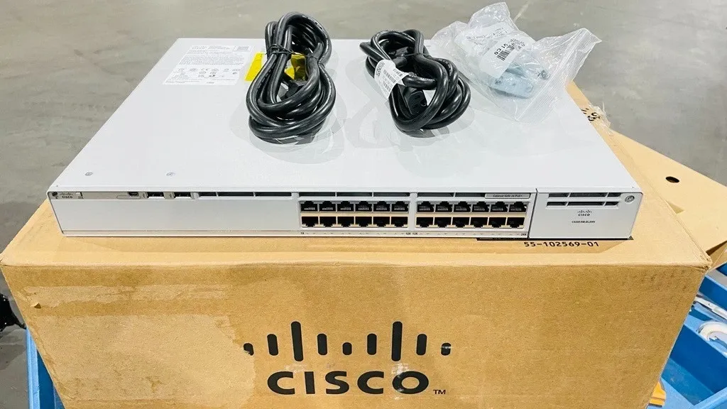 Cisco C9300l-24P-E - 24 Ports Poe  Switch