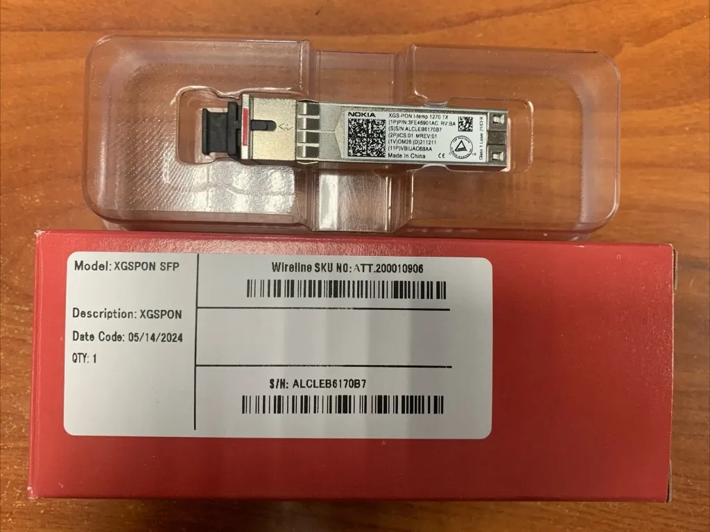 Nokia XGS-Pon Onu I-Temp 1270 Tx SFP Transceiver Module