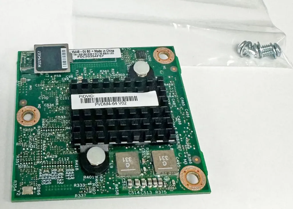 Cisco Pvdm4-64  Channel High Density Voice DSP Module