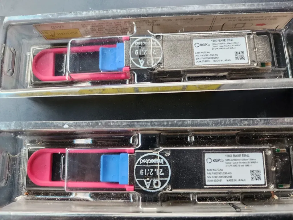 KGPCo Fujitsu Compatible 100G Base ER4L Transceiver FIM37801/290-KG QSFP28 40KM for Huawei