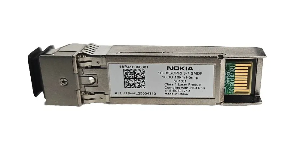 NOKIA 10GbE/CPRi 3-7 SMDF 10.3G 10km I-temp Optical Transceivers