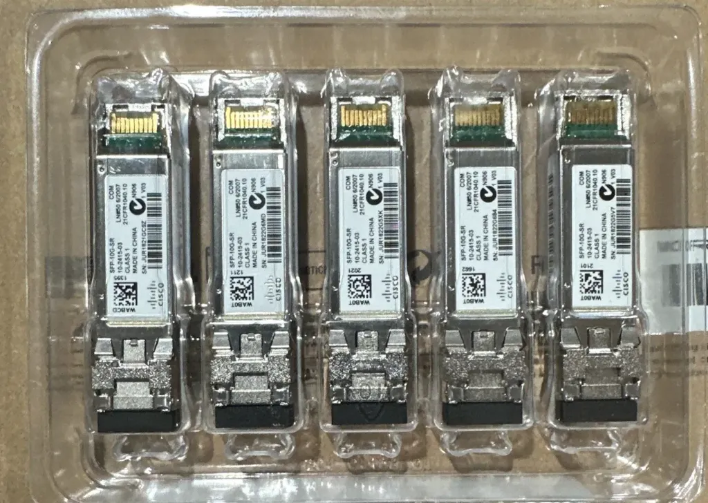 Cisco SFP-10G-SR V03 850nm 10GBASE-SR SFP+ MMF 10-2415-03 Transceiver