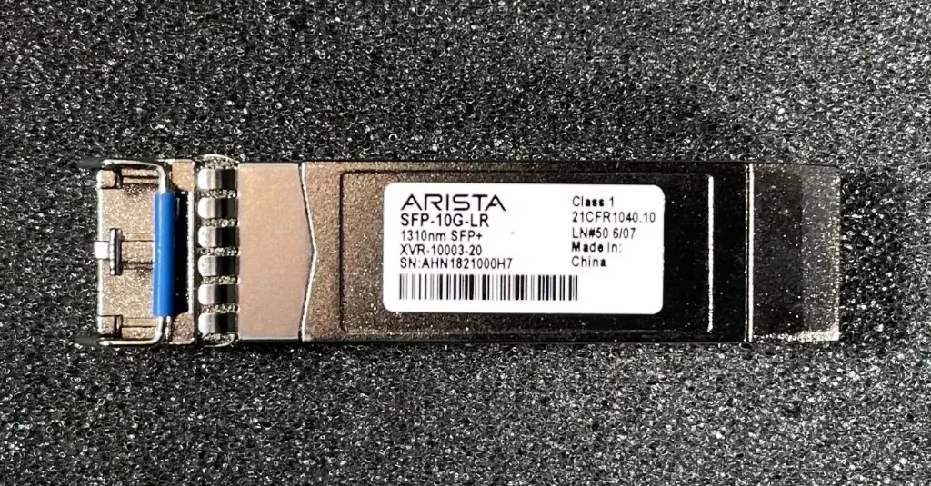 Arista Genuine SFP-10G-LR 1310nm 10km SFP+ 10GB Transceiver