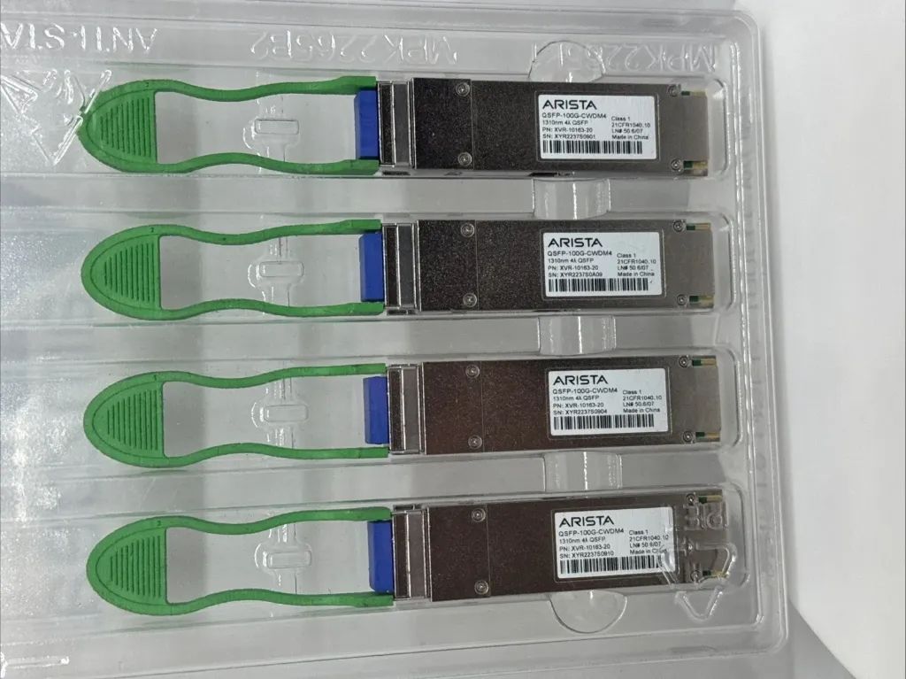 Arista QSFP-100G-CWDM4 XVR-10163-20 SFP Optic Transceiver Module 2KM