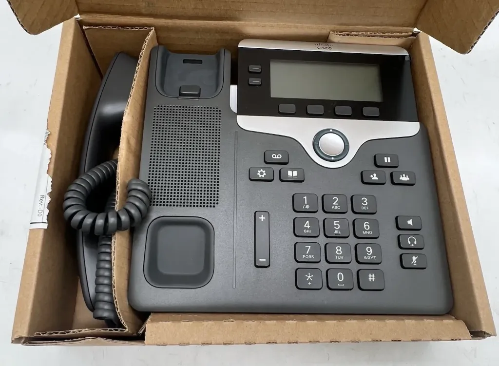 Cisco CP-7821-K9 IP VoIP Business Desktop Phone