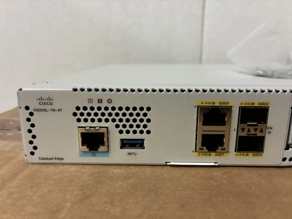 Cisco C8200L-1N-4T Router w/ 1-Nim Slot and 4 x 1G WAN Ports