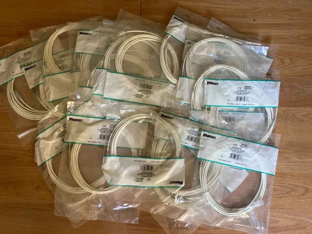 Panduit Category 6A UTP Patch Cord with Tangle-Free Latch