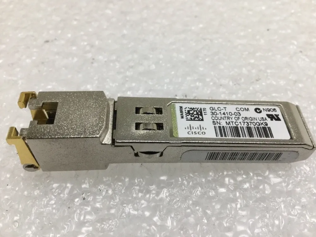 Cisco GLC-T 1000 BASE-T SFP Copper RJ-45 Transceiver